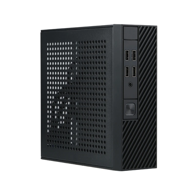 

Mini-ITX HTPC для корпуса ПК Серверный корпус для мониторинга с 4 USB-портами промышленного управляющего компьютера для