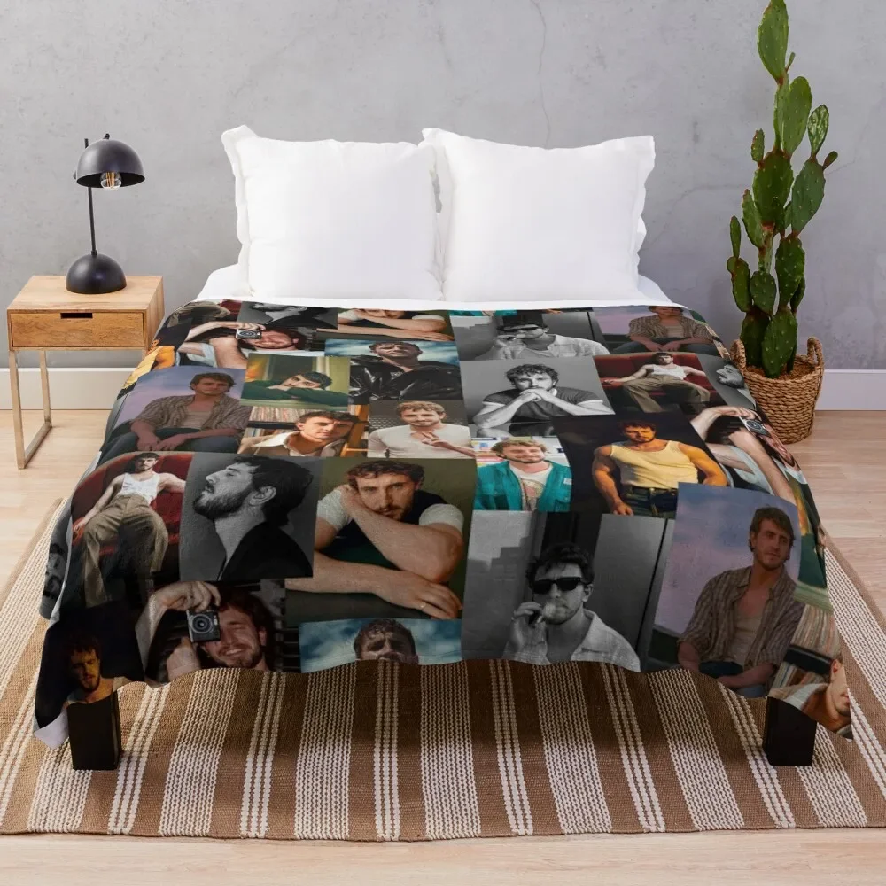 paul mescal collage Throw Blanket