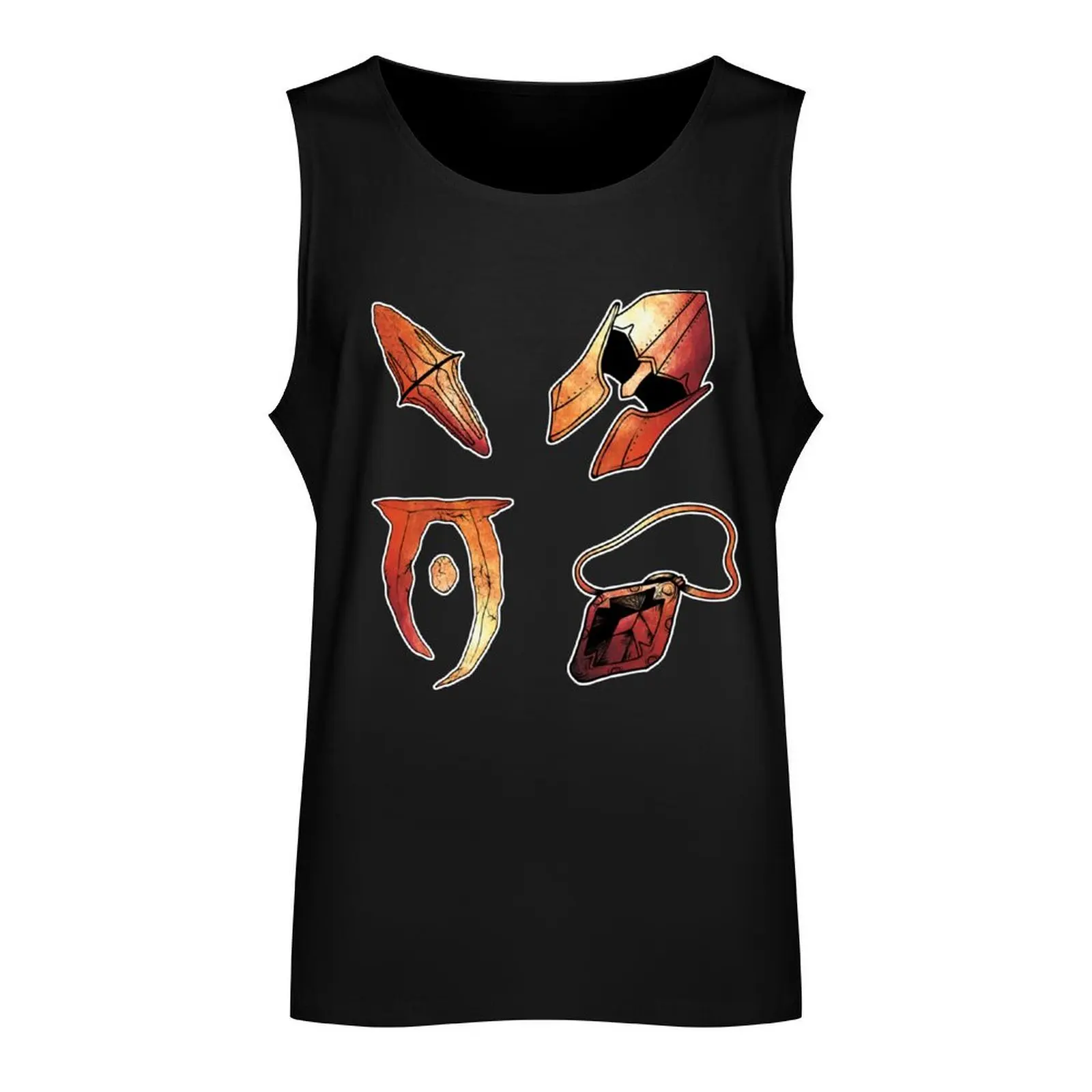 Hero of All | Oblivion | Gaming Gamer Fantasy Imperial Scrolls RPG Elder Tank Top bodybuilding men clothes Gym wear tops