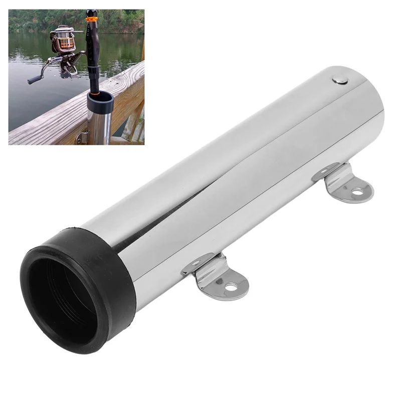 البحرية للسفن اليخوت كاياك جدار فولاذي مقاوم للصدأ قضيب حامل الجانب الحائط الصيد قضيب الرف للقوارب #6