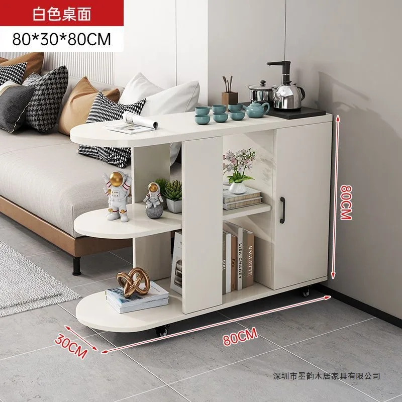 Simple bar table, household living room, small bar table, sofa partition side cabinet, entrance cabinet integrated against