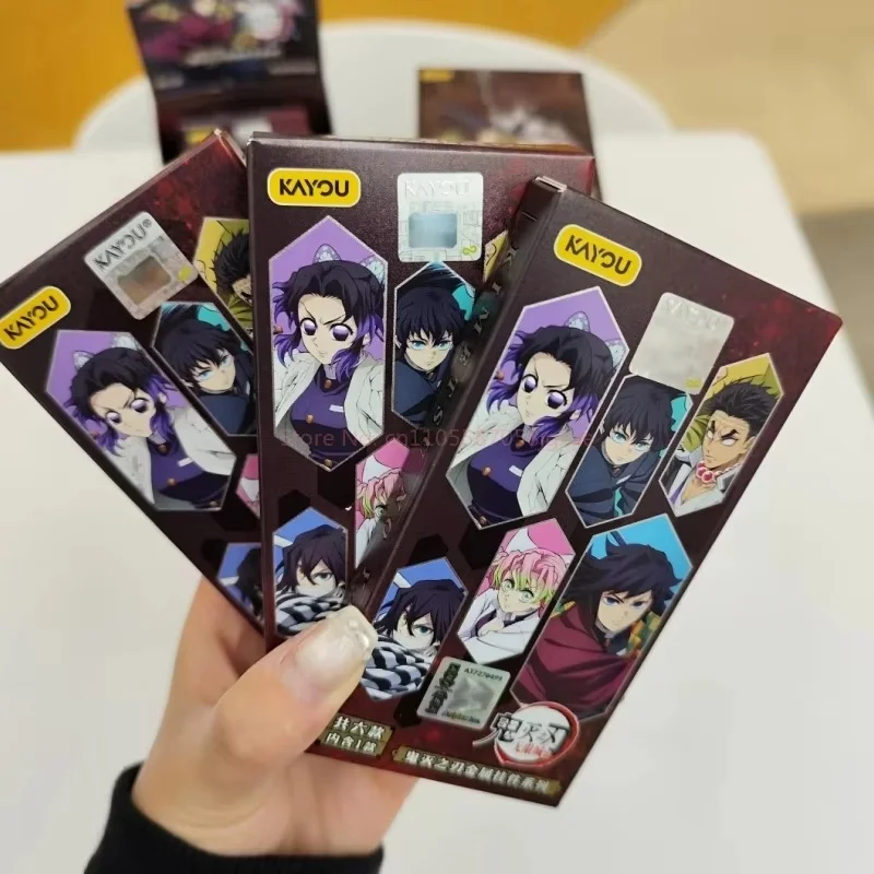 

Hot Genuine Stock Kayou Demon Slayer Kimetsu No Yaiba Metal Keychain Anime Collectible Pendant Cute High Quality Birthday Gift