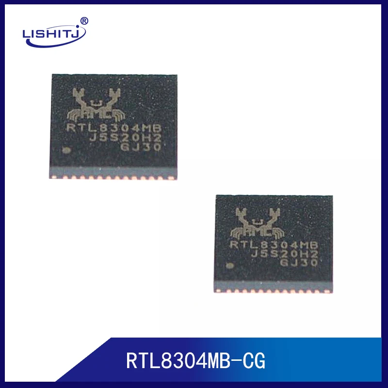 RTL8304MB-CG  QFN48  Realtek  for Ethernet Chip