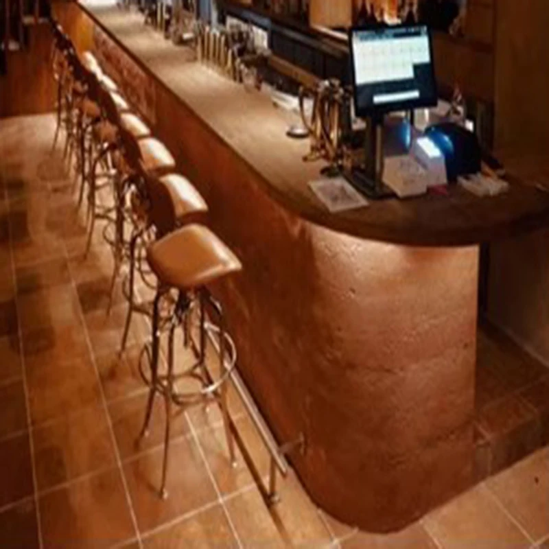 كراسي بار احترافية بسيطة للحلاقة قابلة للتعديل مع كراسي بار للتخييم الخلفي وأثاث بار مريح للاسترخاء #5