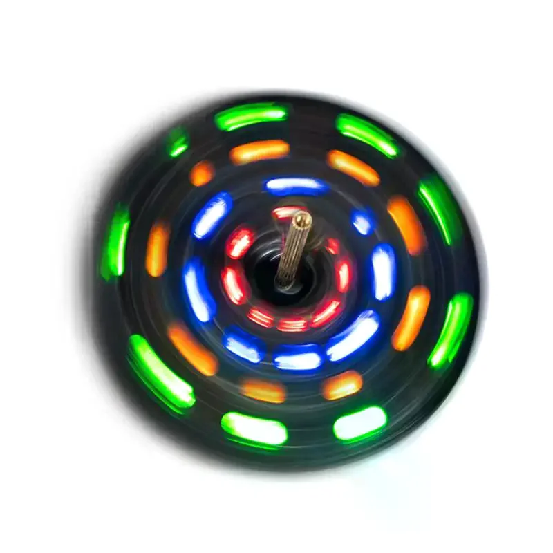 Zestaw DIY Żyroskop LED z Efektem Rotacji, Migające Światła, Płytka Obwodu do Ćwiczeń Lutowania, Zestaw Elektroniczny dla Początkujących do Nauki Lutowania