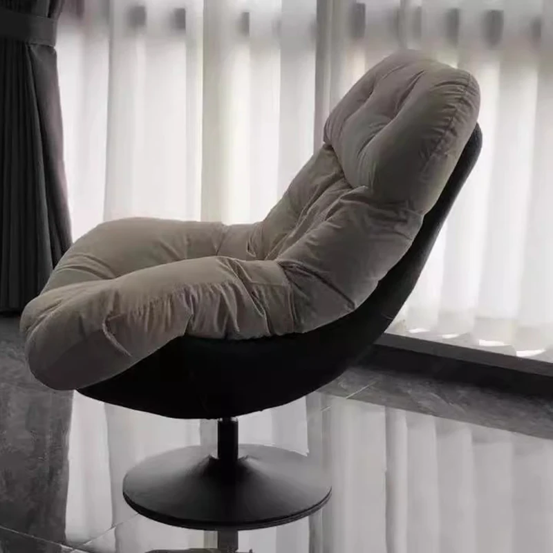تصميم كراسي غرفة المعيشة الفاخرة قطب الحديثة رقيق الشمال كراسي مريحة كسول نفث الاسترخاء Sedie Da Soggiorno أثاث المنزل #3