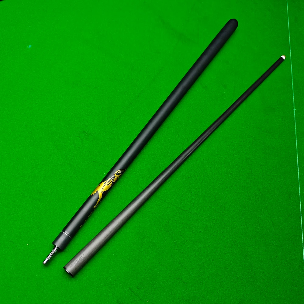 Producto estrella Taco de billar de fibra de carbono, nuevo diseño, eje de fibra de carbono de alta calidad, 12.5mm, palo de billar de carbono.