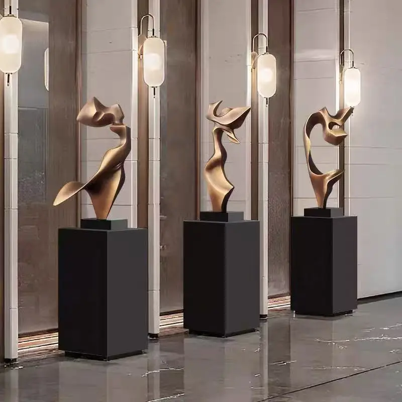 for-40X23X86CM Hot Creative Modern Floor Art Durable Luxury Elegant Home Decorative Sculptures  Statues Dropshipping DDP）