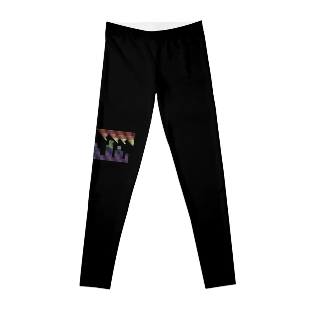 Nuggets Rainbow Leggings push up legging sporty woman push up legging push up Womens Leggings