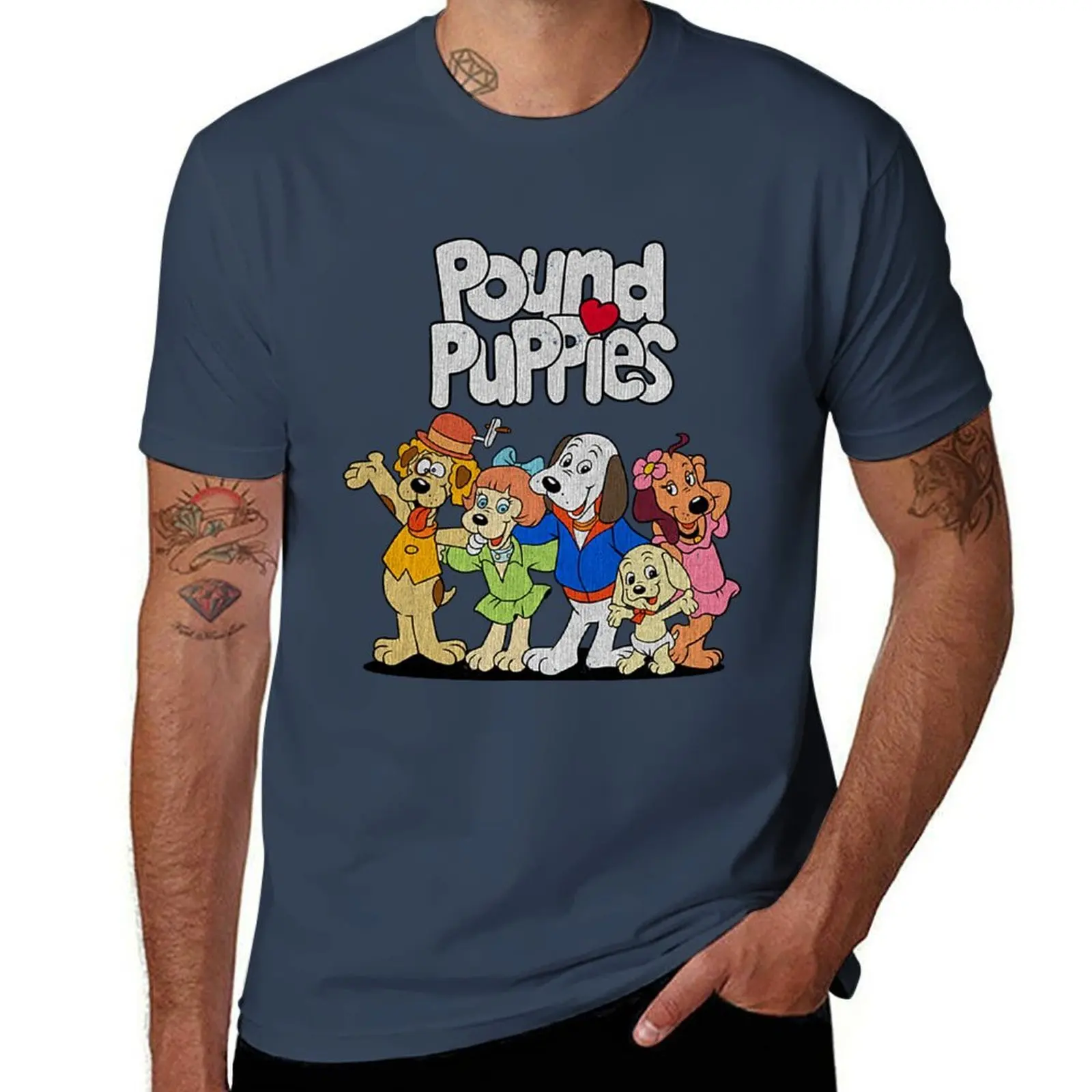 

Pound Puppies T-Shirt anime t shirts oversize man t shirt summer T-Shirt