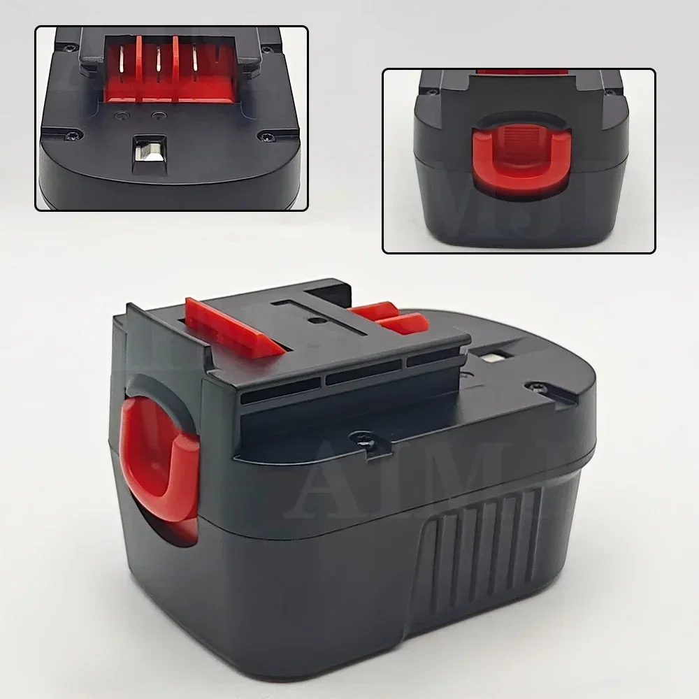 Bateria de ferramenta 12v para black & decker a12 4000/6000mah a12ex fsb12 fs120b a1712 hp12k hp12 substituição de íon de lítio dri