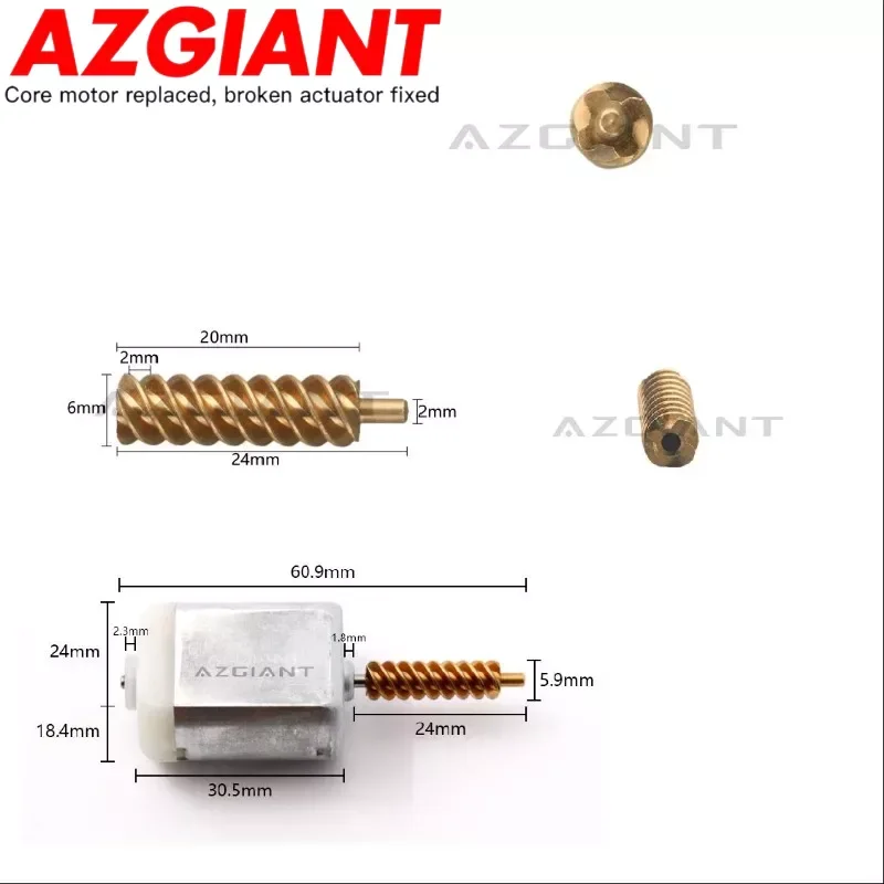 

24mm Motor Gear Moter Door Lock Repair for Mitsubishi Eclipse III MK3, Pajero MK3, Shogun Pinin, L200 MK3 Locking Power