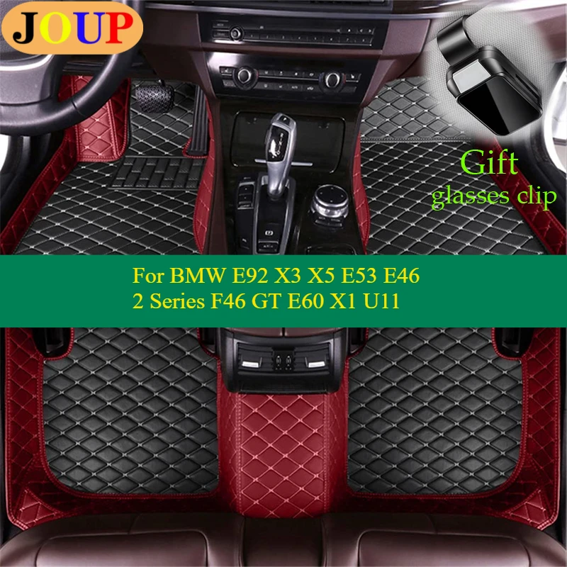 

Luxury Car Floor Mat For BMW E92 2000~2025 Carpet Waterproof Custom Cover Rug Accessories Left /Right Hand Drive