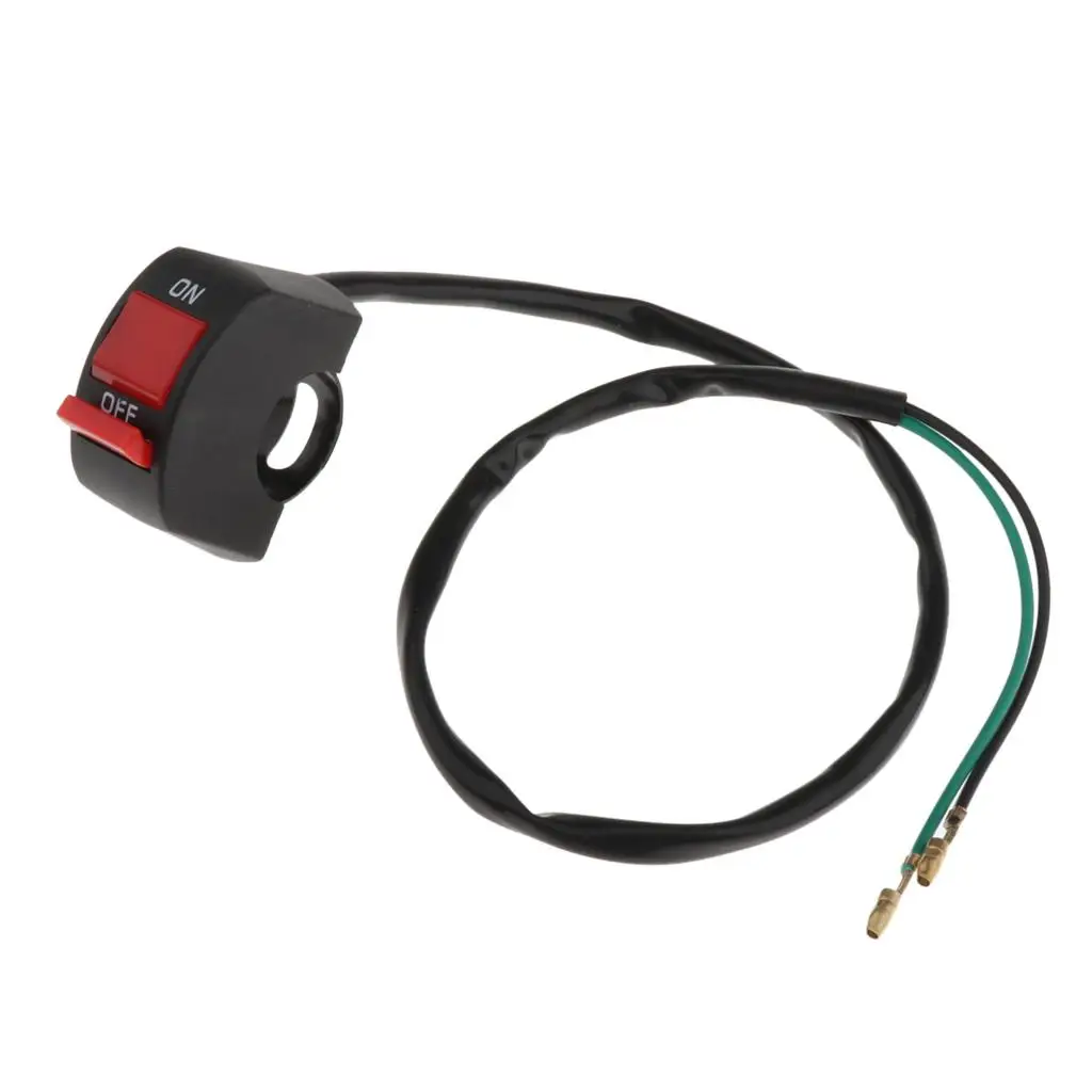 

1pc Waterproof Motorcycle Headlight Electric Switch Motor ON OFF