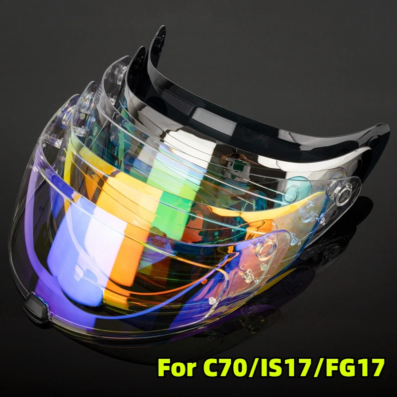 

HJ-20M Motorcycle Helmet Lens for C70 IS17 FG17 Safety Lens Helmet Accessories Casco De Moto Casque Moto Homologué