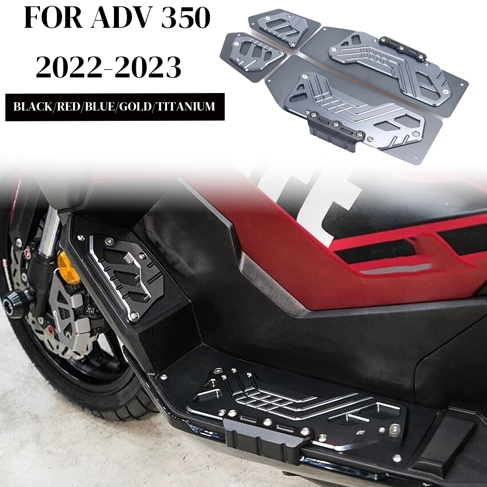 

New Motorcycle For HONDA ADV 350 ADV-350 ADV350 2022 2023 Footrest Foot Rest Pads Pedal Plate Board Pedals FootBoard Accessorie