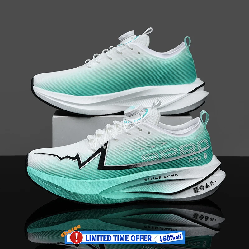

Men's Running Shoes Jogging Breathable Cushioning Non-Slip Outdoor Marathon Shoes Trainer Race Casual Sneakers Off-road Shoes