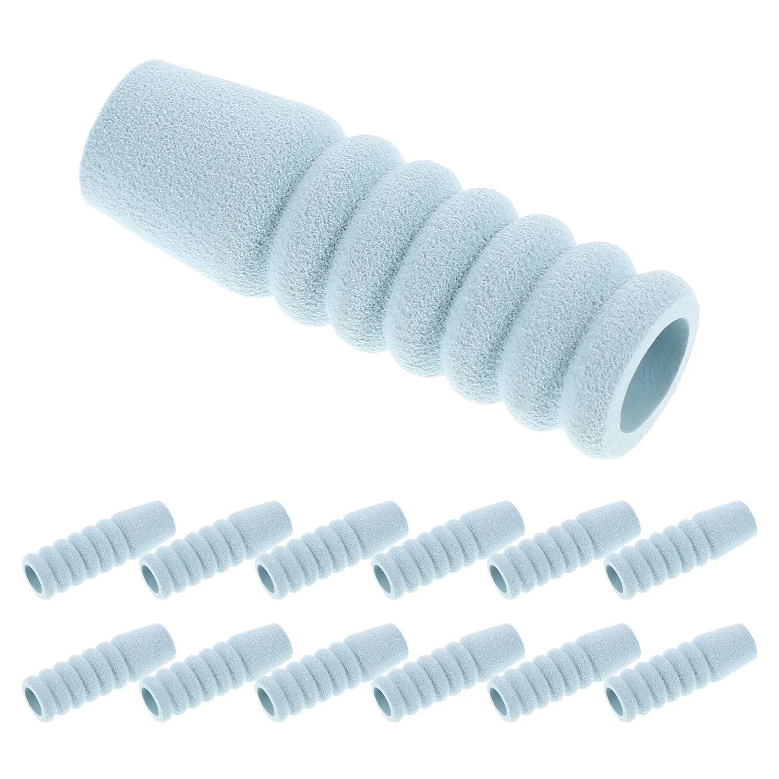 

60Pcs Manicure Scissors Handle Sleeve Sweat-Absorbing Non-Slip Sponge Protective Covers Nail Cutter Tool Accessories