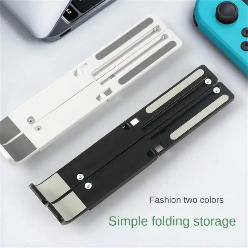 ที่วางแล็ปท็อปแบบพกพาปรับได้พับได้ขาตั้งแท็บเล็ตโน้ตบุ๊คที่รองรับมุมต่ำกว่า17นิ้ว