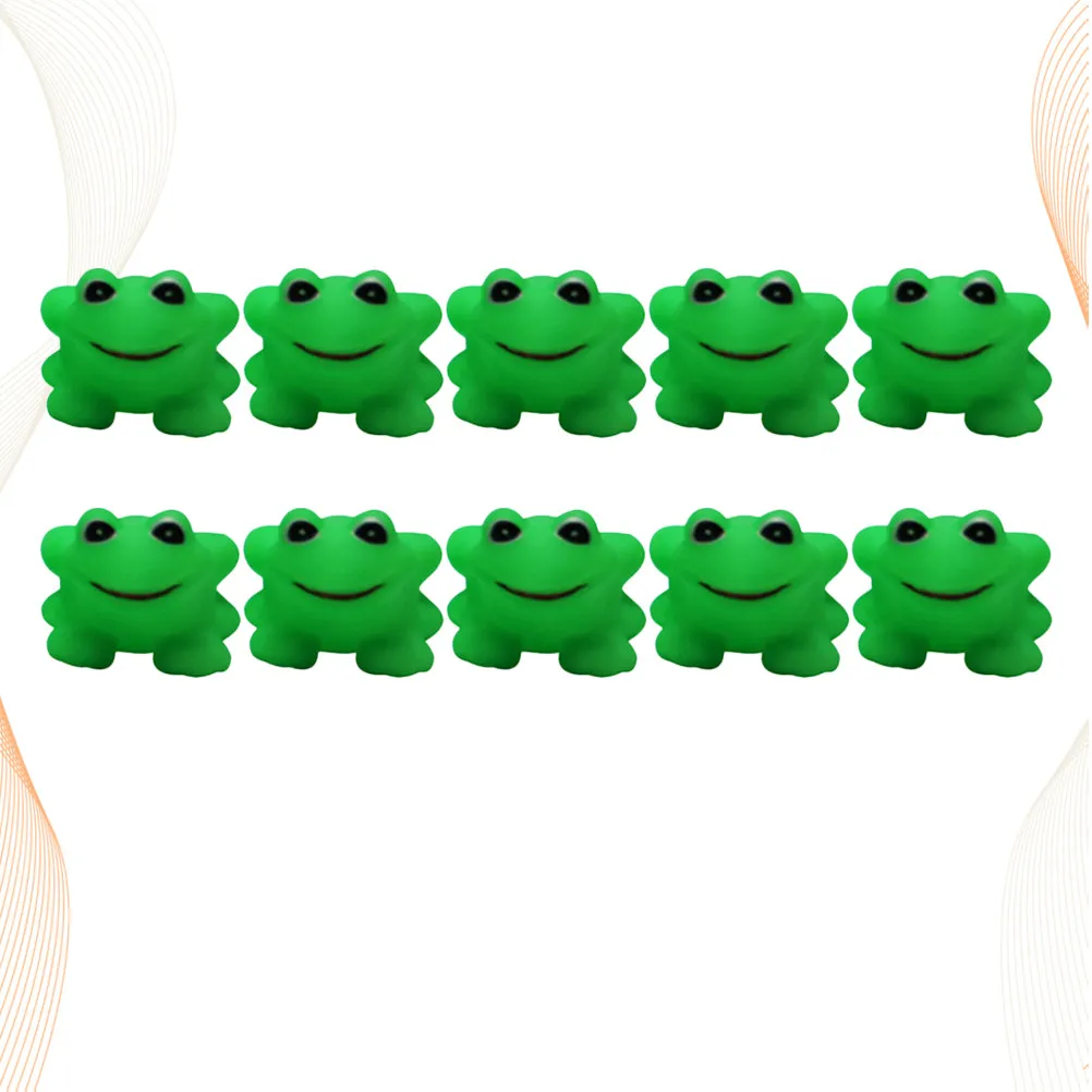 10Pcs Frog Water Play Safe Bath Time Creative for Newborn Toddlers Shower Fun Gift Baby Bathing Toys Taking Shower Playthings