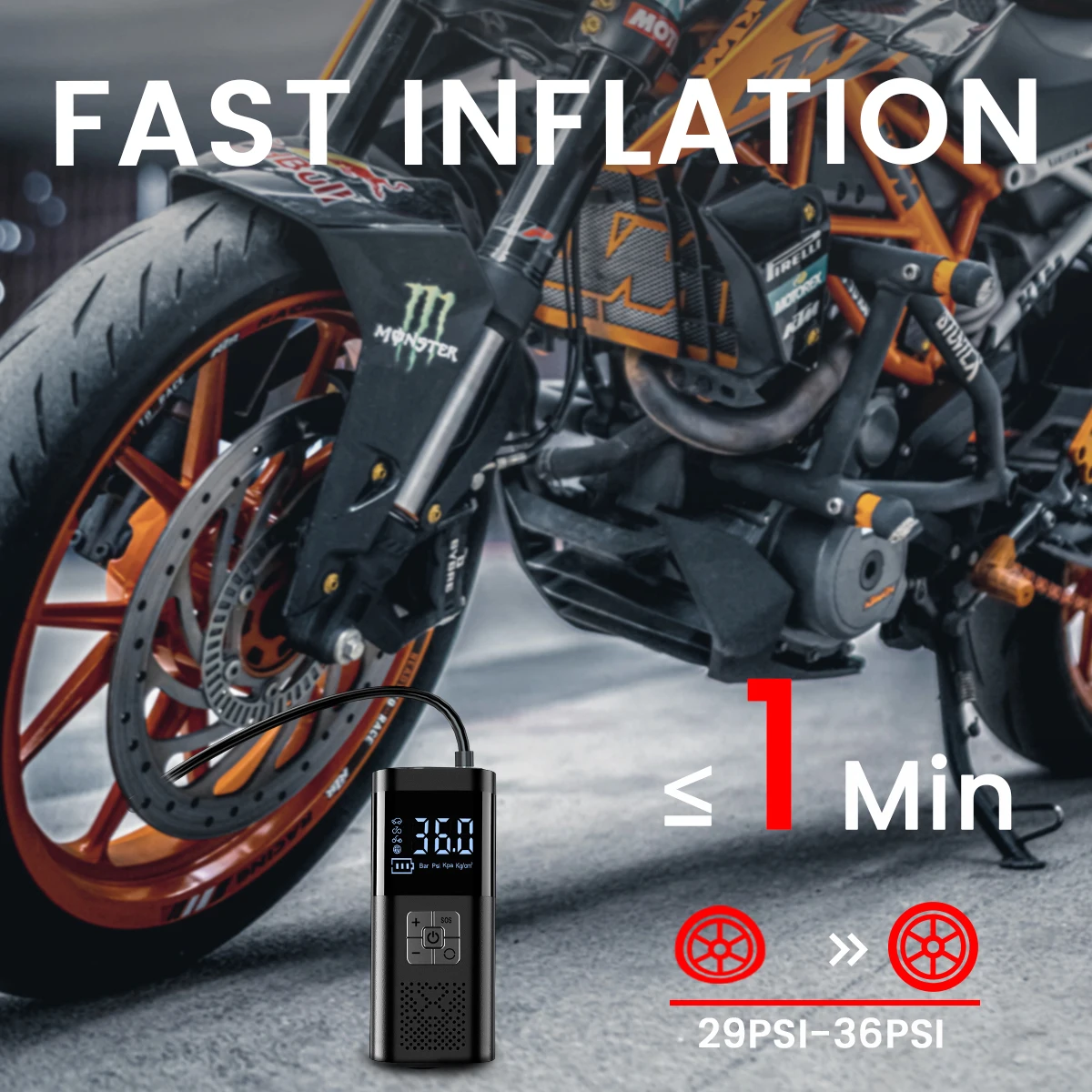 Portable Tire Infla…