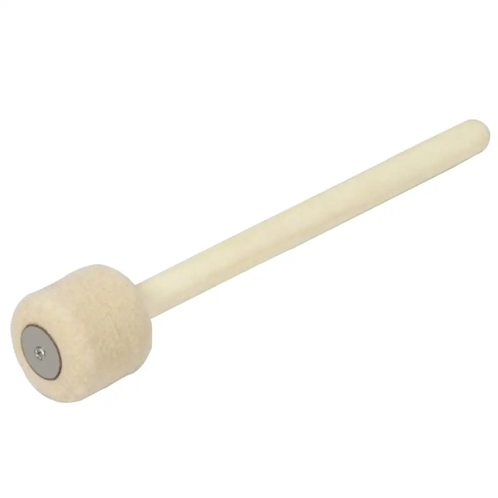 Wooden Bass Drum Mallet Drumsticks for Drum Percussion Instrument