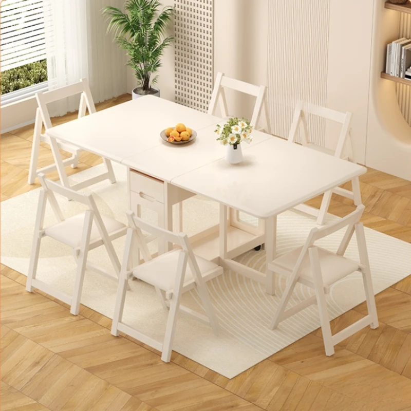 Living Room Chairs Garden Furniture Sets Kitchen Dining Table Transparent Console Modern Bar Stool Mesa De Jantar Luxury Wash