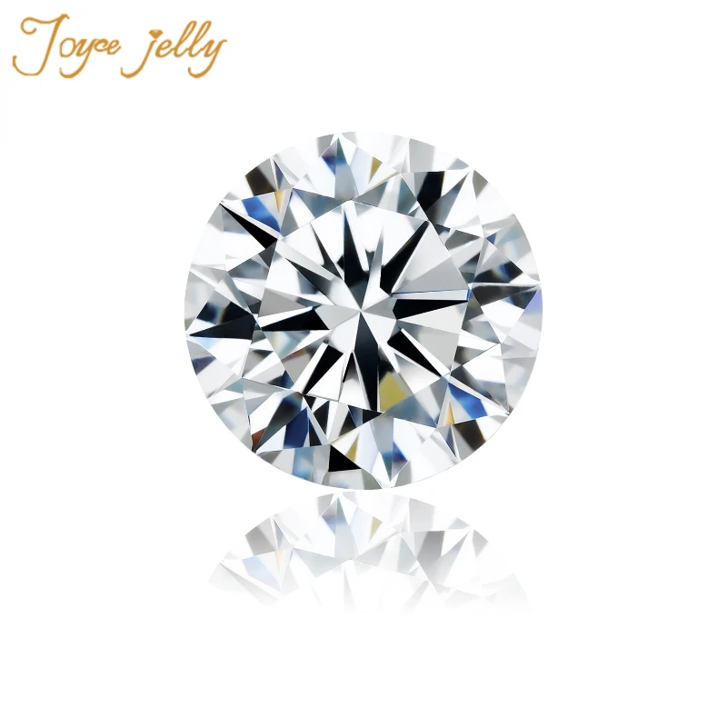 JoyceJelly 1 PCS Promotion Moissanite Loose Stone Cheapest Factory Price D Color VVS1 3EX White Round Cut GRA Lab Grown Diamond