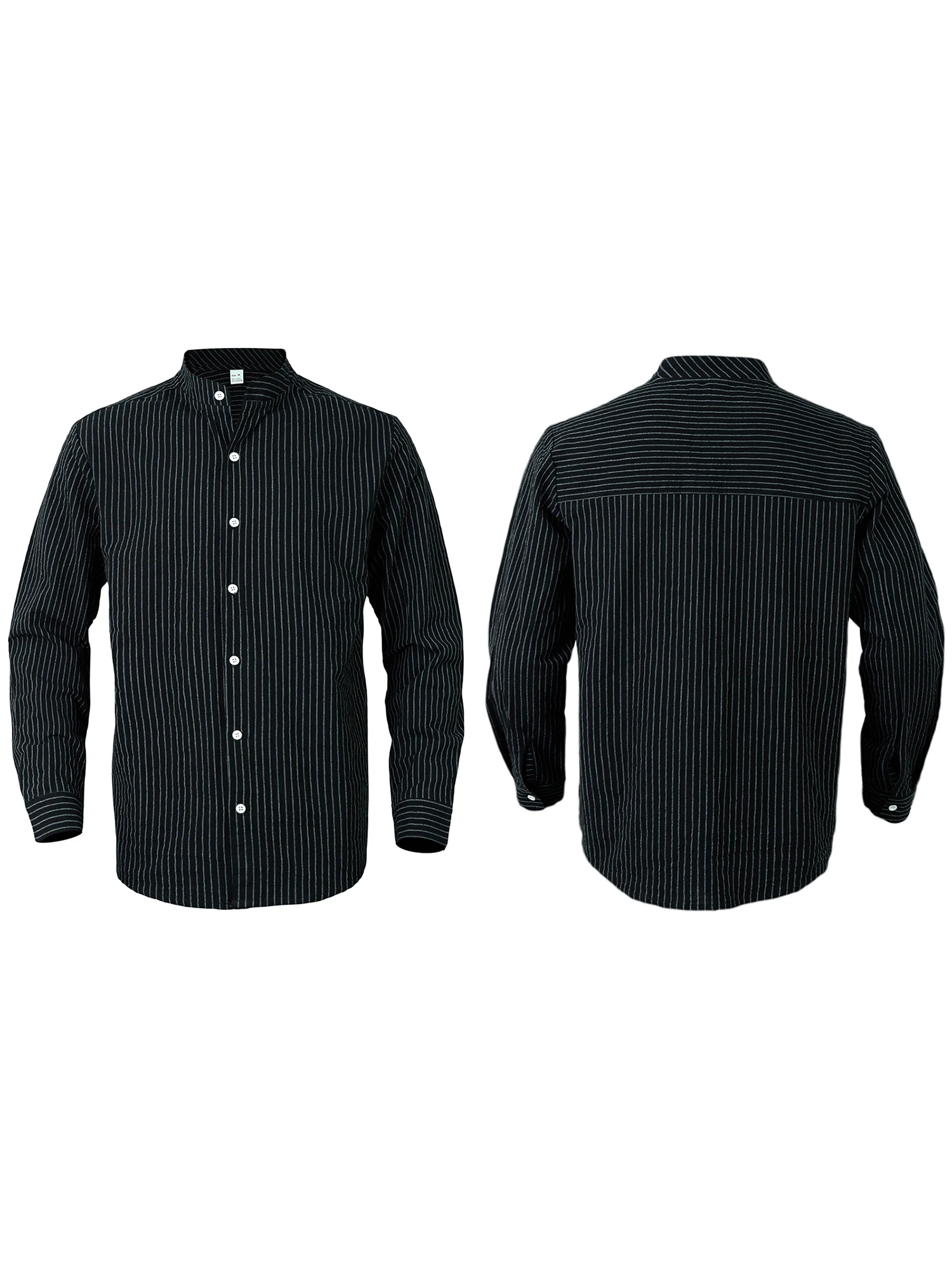 

Men s Fit Striped Solid Color Button Down Shirts with Long Sleeves - Stylish Classic Tops for Everyday Wear