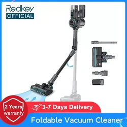 Redkey F10 Cordless  Vacuum Cleaner  Handheld Wireless Foldable Vacuum Cleaner  ortable Cordless 23kPa Carpet Cleaner For Home