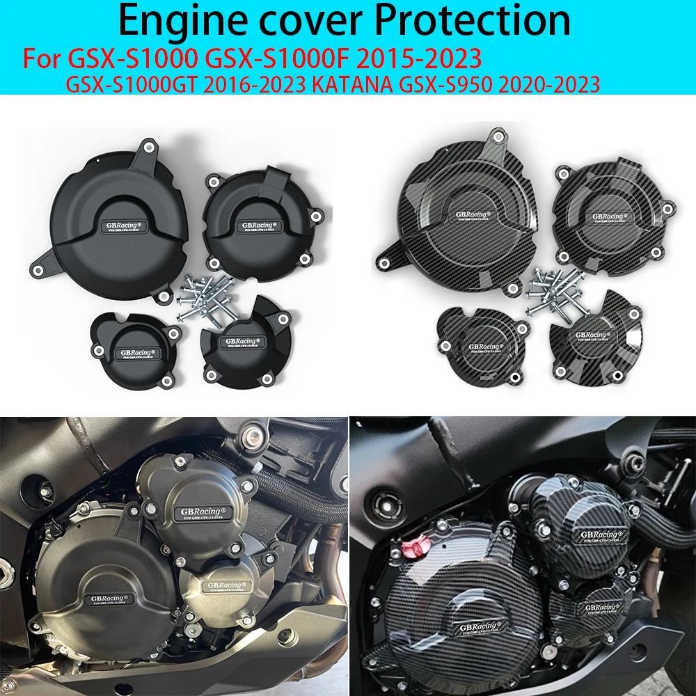 

Защитный чехол двигателя мотоцикла для Suzuki GSX-S1000 GSX-S1000F 2015-2023 GSX-S1000GT 2016-2023 KATANA GSX-S950 2020-2023