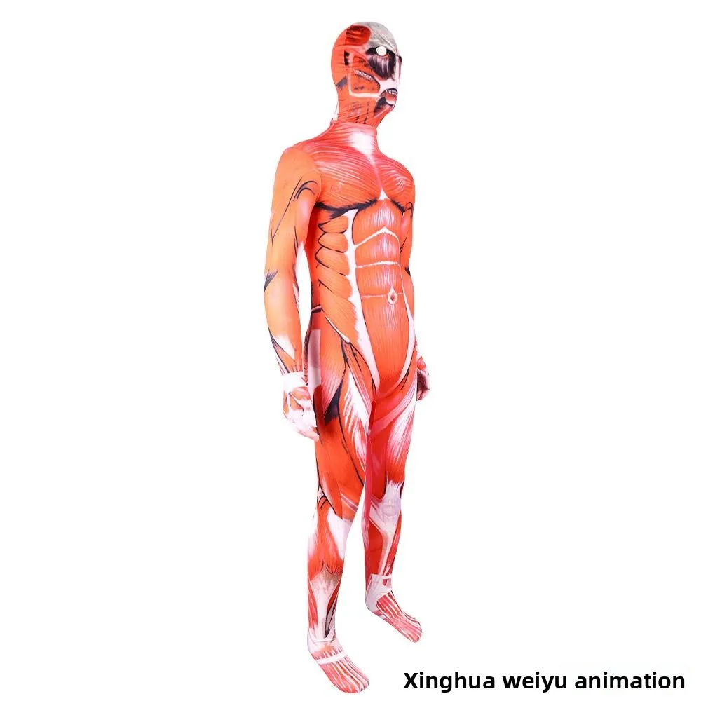 Loween extra grande gigante palco desempenho traje anime role-plang cosplay atta em titã roupas tradicionais femininas