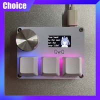 Custom Keyboard Magnetic Switch Sayodevice OSU O3C Rapid Trigger Magnetic Switch With Knob Keyboard IPS Screen Copy Paste Gift