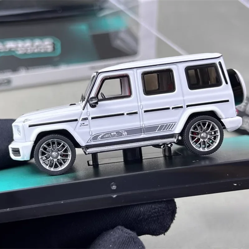 Tarmac Works 1/64 메르세데스 벤츠 AMG G63 에디션 55 합금 장난감, 모터 자동차 다이캐스트 금속 모델 선물