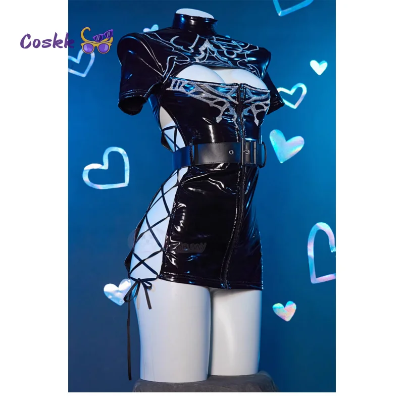 

Nier Automata Game Yorha 2B Косплей Костюм Женский сексуальный комбинезон Униформа Хэллоуин Карнавал Рождественская вечеринка Одежда Новая