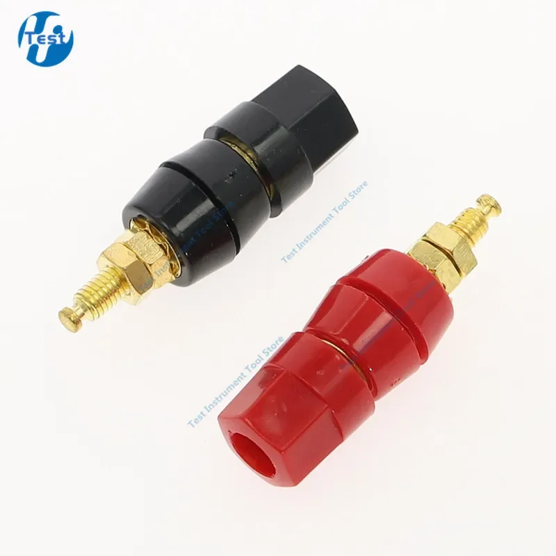 Insulated Binding Post Audio Speaker Terminal Banana Plug Jack for Electrical Amplifier Equipment Speaker Wire Connector