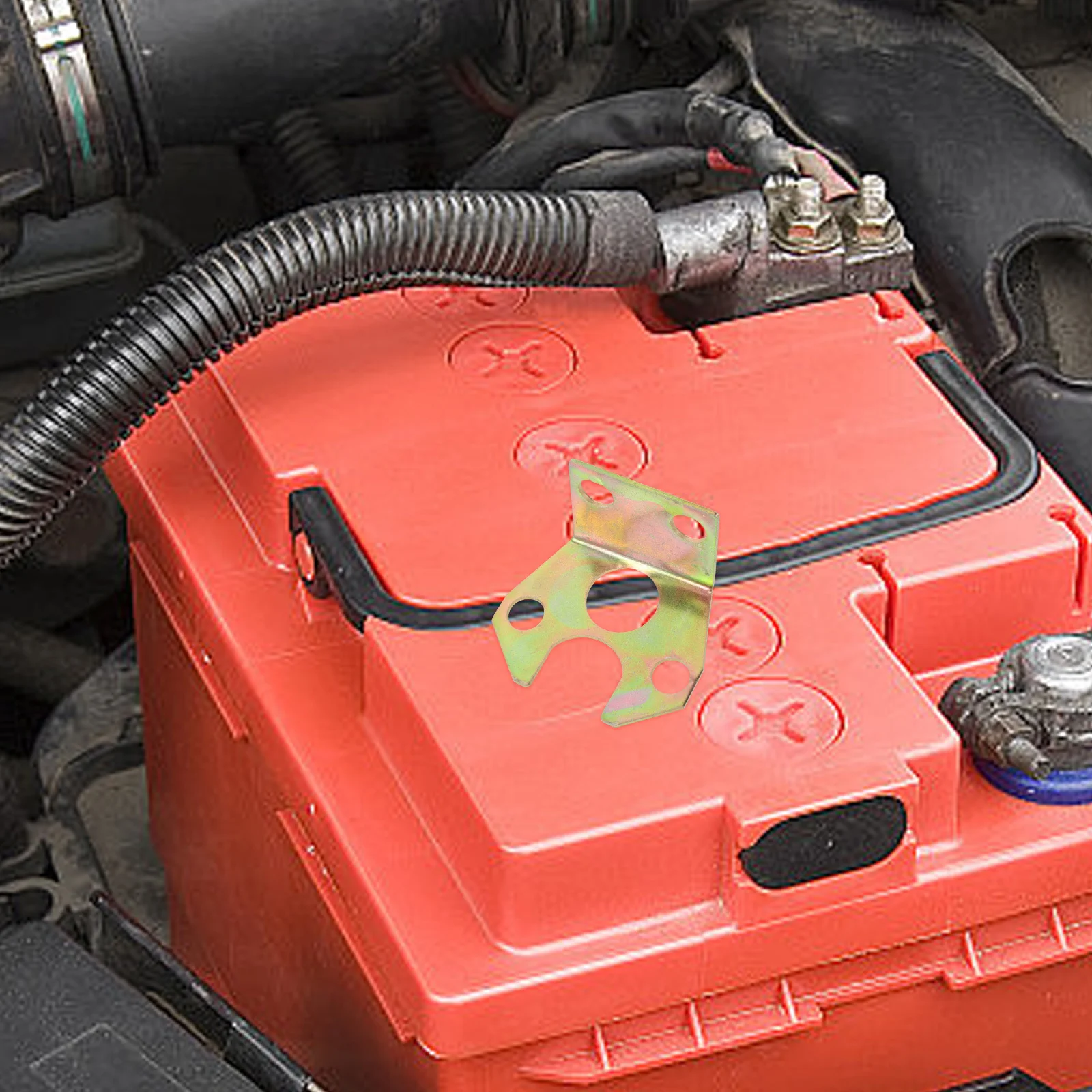 دعامة تبديل السيارة، حامل حديد عالي التحمل للتثبيت الآمن، دعم ثابت، جزء استبدال السيارات، دعامة ربط للأسفل