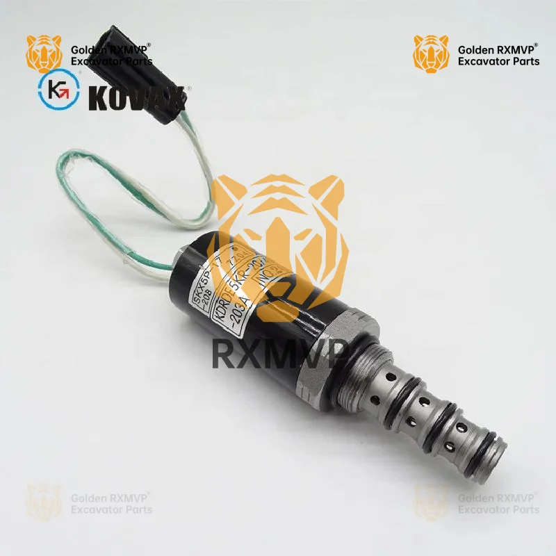 For Kobelco Hyu-ndai 40c07-203a Control Solenoid Valve Ec210b Ec240b Sk60-3 Sk200-2 R215-7 Excavator