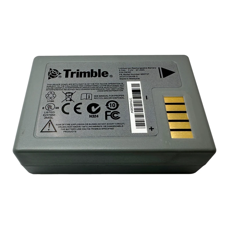 Akumulator litowo-jonowy R10 do akumulatora odbiornika GPS RTK Trimble R10/R12/R12i990737 76767 Li-ion 7,4 V 3700 mAh P/N:990737 76767