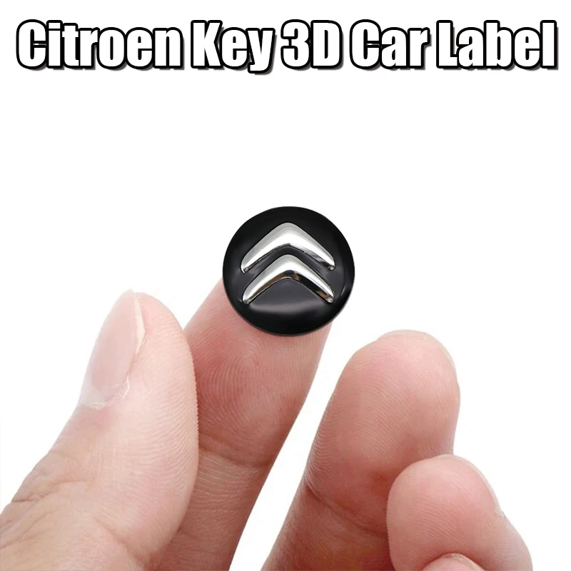 asb 14 مللي متر ملصق سيارة مفتاح بعيد شعار شارة راديو زر ملصق لسيتروين C1 C4 C3 C5 C8 DS3 DS5 DS4 بيرلينجو بيكاسو كسارا #2