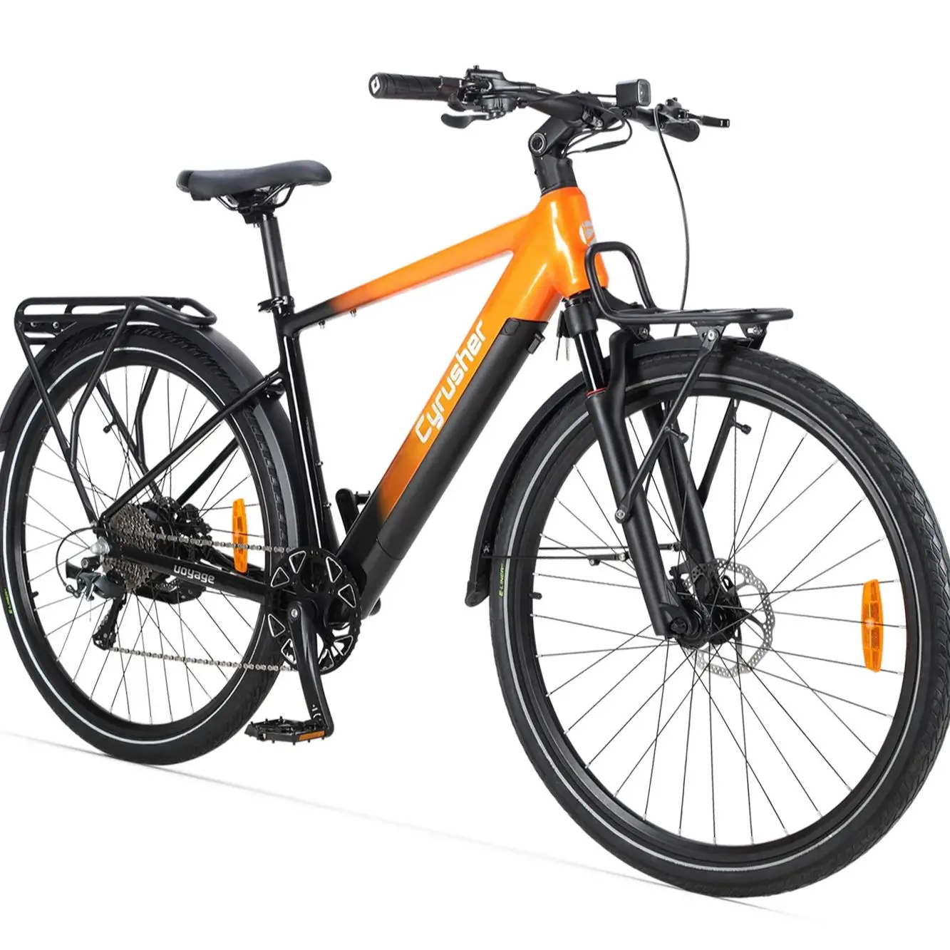 AliExpress Cyrusher Voyage Electric-assist Bikes for Adult 36V14Ah Battery 25KPH Speed 250W Motor City Bicycles
