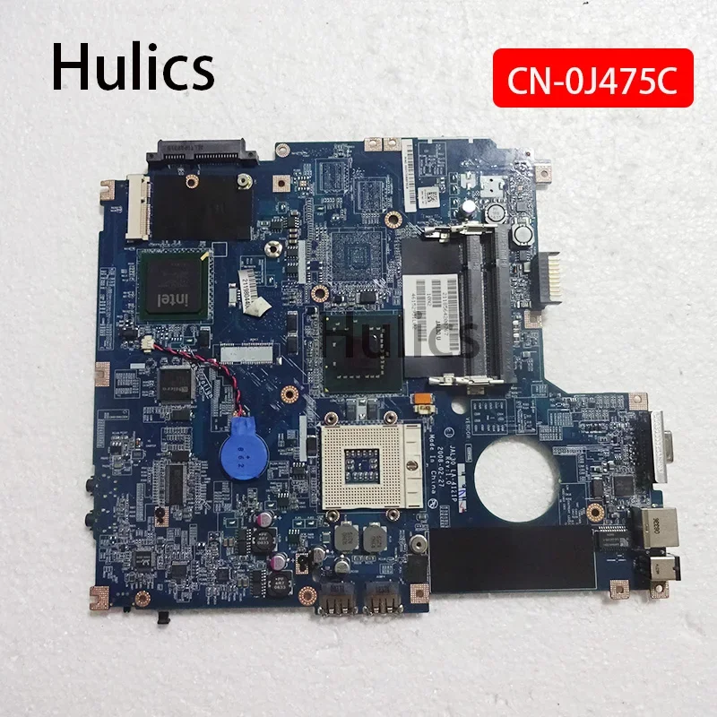 Hulics Used CN-0J475C For Dell 1510 V1510 Laptop Motherboard 0J475C J475C LA-4121P 965GM DDR2