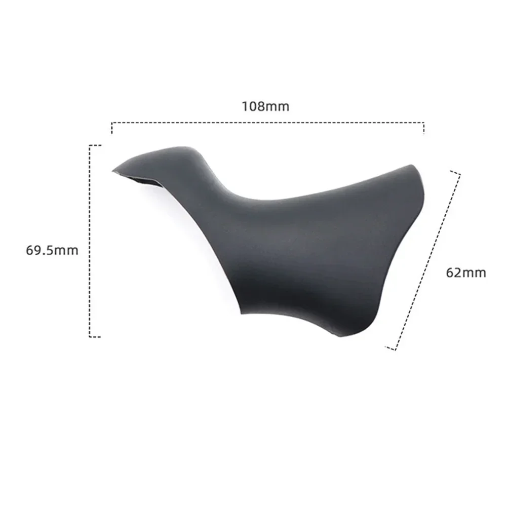 2x Silicone Road Bike Shifter Brake Lever Hoods For Shimano ST-070 Hand Lever Protective Cover Bicycle Shift Hood Cover Silicone