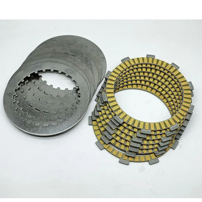 Clutch Friction Plate Discs Kit Fits Honda CRM250 ARV/ARW (MD32) 1997-1998 CRM250 MK3 MD24-140 1994 1995-1996 NSR250 MC2016/2018