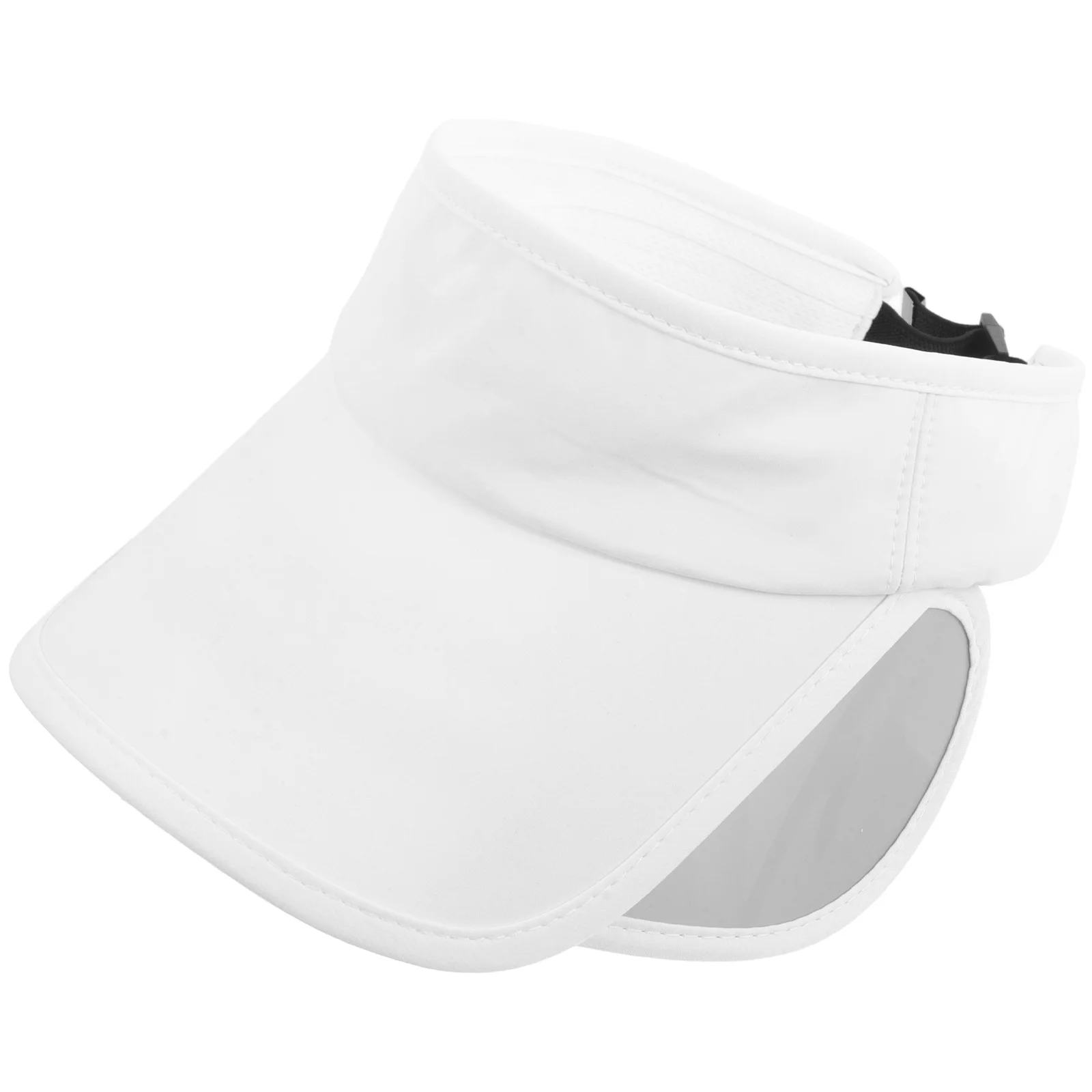 

Retractable Brim Sun Visor Hat Lightweight Breathable Uv Protection Adjustable Wide Brim Cap for Outdoor Sports Beach Running