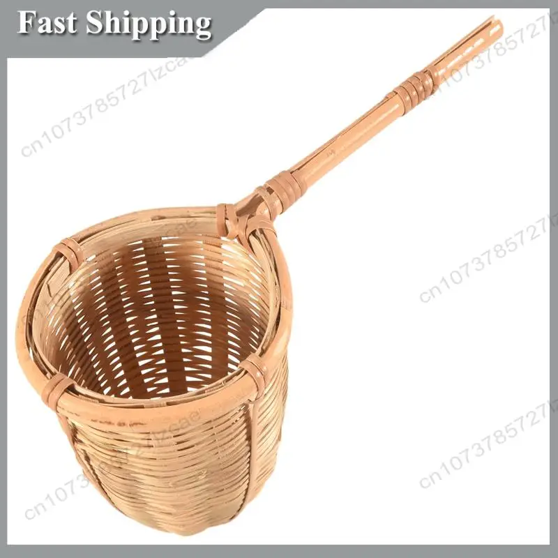-A99Z Nature Bamboo Tea Strainer Filter Colander Infuser Handmade Weave Crafts Novelty Tea Tool Kung Fu Tea Gadgets Gift