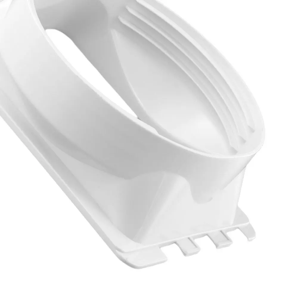 ABS Exhaust Duct Interface Efficient Ventilation Easy Installation Air Conditioner Duct Adapter Portable Secure Fit