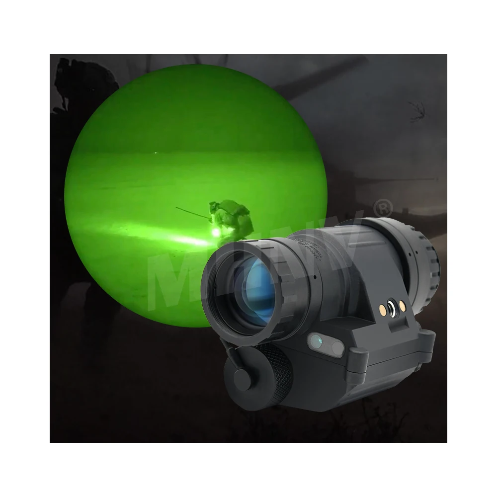 

High Performance PVS-14 Night Vision Monocular Green /White Phosphor Head-mounted