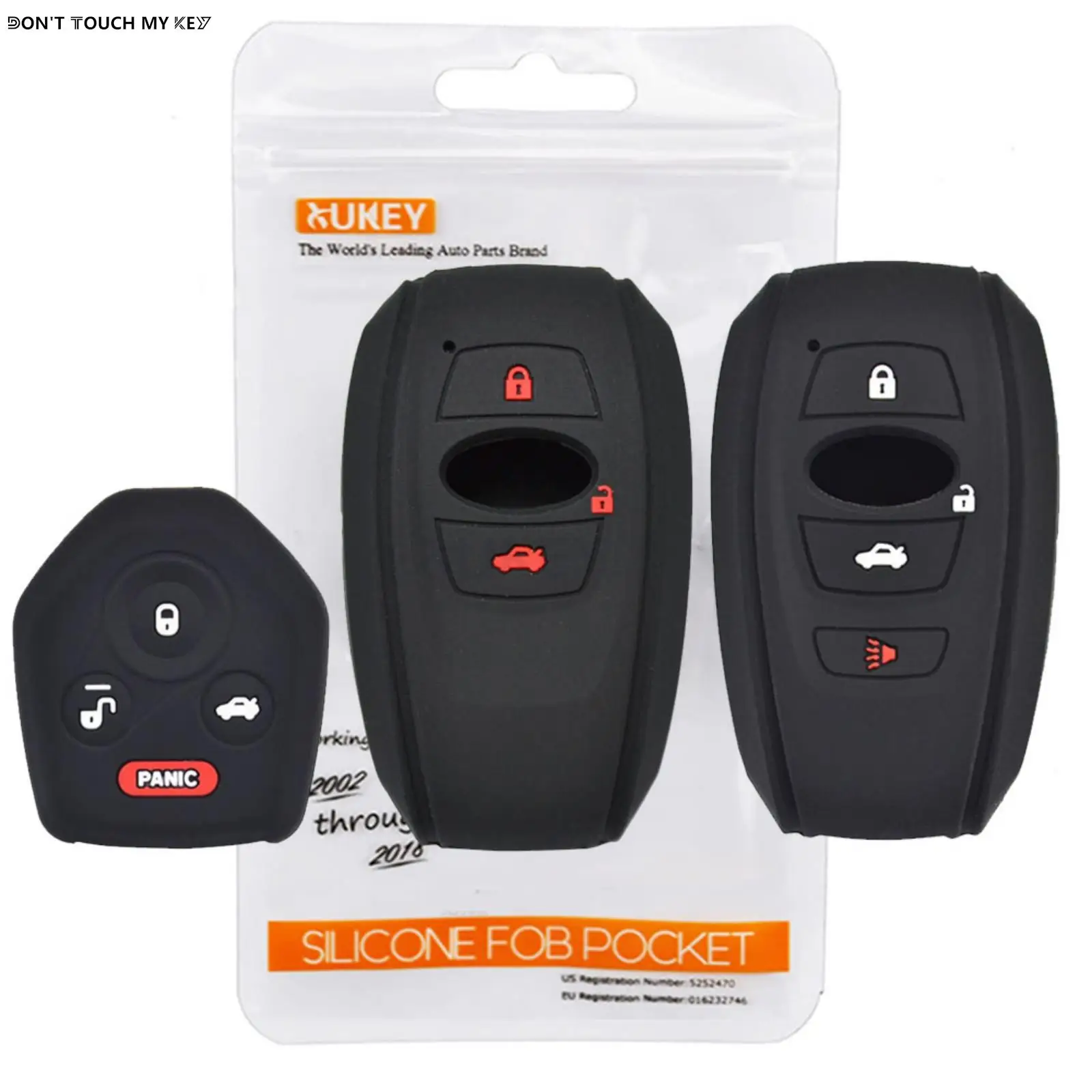 Silicone Remote Key Case For Subaru Outback STi XV Crosstrek Tribeca Forester WRX Legacy Impreza Levorg Trezia BRZ Fob