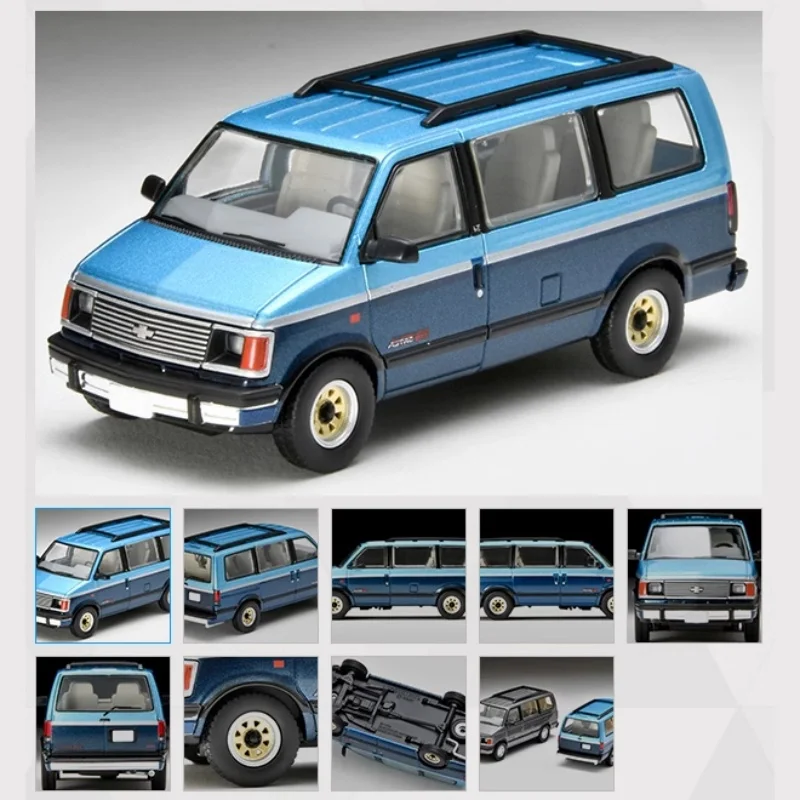 TOMICA TLV 1:64 N325b Chevrolet Astro LT AWD Blue, alloy die-cast miniature simulation car Tide play model, boy toy gift.